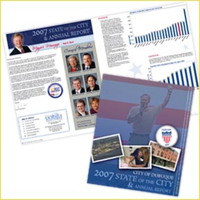 TDD Portfolio: City of Dubuque Annual Report 2007
