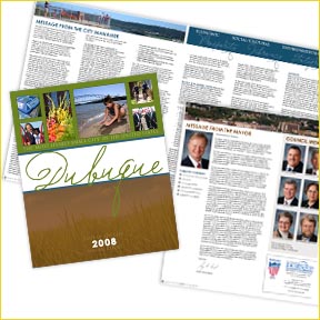 TDD Portfolio: City of Dubuque Annual Report 2008